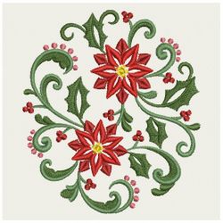 Heirloom Christmas Poinsettia Flowers 05