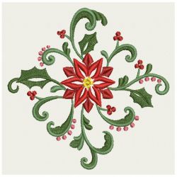 Heirloom Christmas Poinsettia Flowers 06