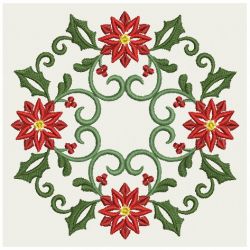 Heirloom Christmas Poinsettia Flowers 08