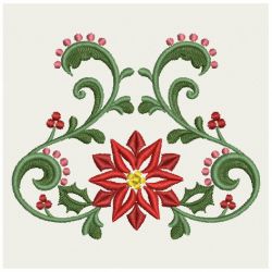 Heirloom Christmas Poinsettia Flowers 09