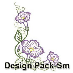 Vintage Morning Glory(Sm) machine embroidery designs