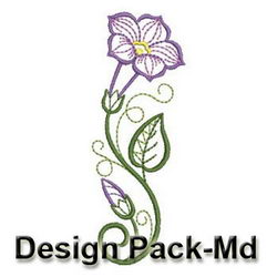 Vintage Morning Glory(Md) machine embroidery designs