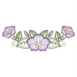 Vintage Morning Glory 06(Lg) machine embroidery designs