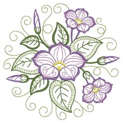 Vintage Morning Glory 07(Md) machine embroidery designs