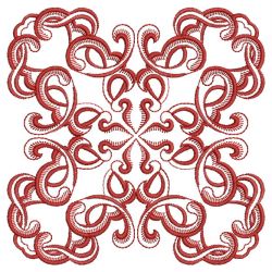 Redwork Feather Borders and Corners 12(Lg)