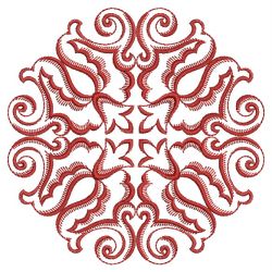 Redwork Feather Borders and Corners 15(Sm) machine embroidery designs
