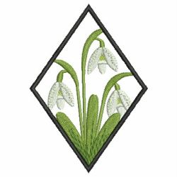 Flowers of the Month 1 02 machine embroidery designs