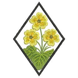 Flowers of the Month 1 04 machine embroidery designs