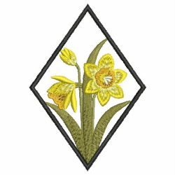 Flowers of the Month 1 05 machine embroidery designs