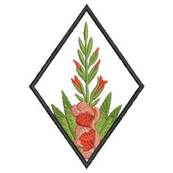 Flowers of the Month 1 11 machine embroidery designs