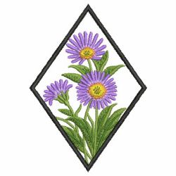 Flowers of the Month 1 13 machine embroidery designs