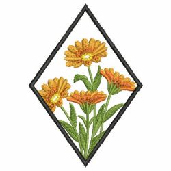 Flowers of the Month 1 15 machine embroidery designs
