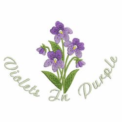 Flowers of the Month 2 03 machine embroidery designs