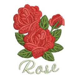 Flowers of the Month 2 08 machine embroidery designs