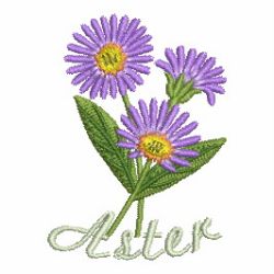 Flowers of the Month 2 13 machine embroidery designs