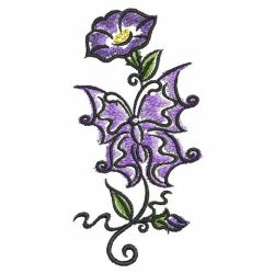 Watercolor Butterflies and Flowers 10(Lg) machine embroidery designs