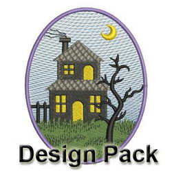 Halloween Scenes machine embroidery designs