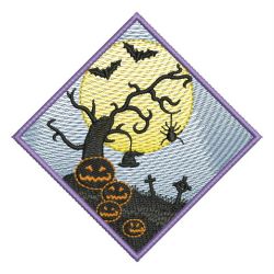 Halloween Scenes 01 machine embroidery designs