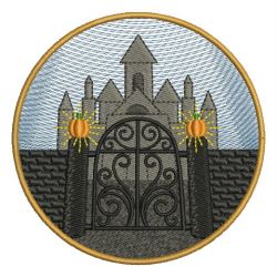 Halloween Scenes 03 machine embroidery designs