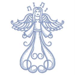 Music Angels 08(Lg) machine embroidery designs