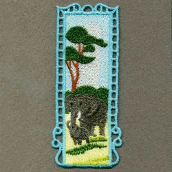 FSL Wild Animal Bookmarks 08 machine embroidery designs