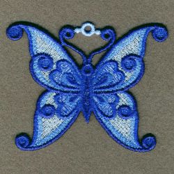 FSL Blue Butterflies 08 machine embroidery designs