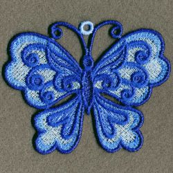 FSL Blue Butterflies 09 machine embroidery designs