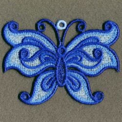 FSL Blue Butterflies 10 machine embroidery designs