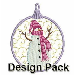 Christmas Ornaments 2 machine embroidery designs
