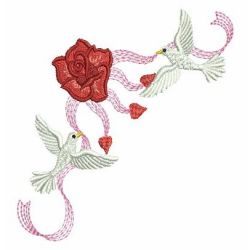 Ribbon Doves 02 machine embroidery designs