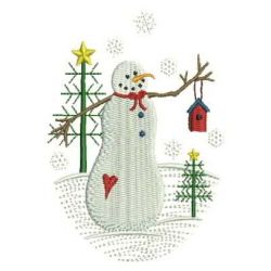 Winter Snowman Scenes 2 01 machine embroidery designs