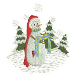 Winter Snowman Scenes 2 04 machine embroidery designs