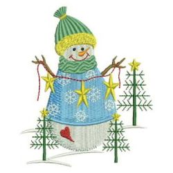 Winter Snowman Scenes 2 06 machine embroidery designs