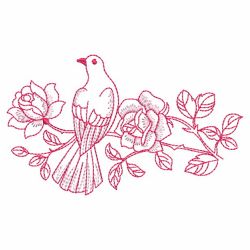 Vintage Roses and Doves 02(Md) machine embroidery designs