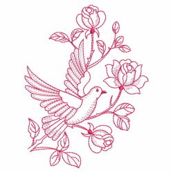 Vintage Roses and Doves 03(Lg) machine embroidery designs