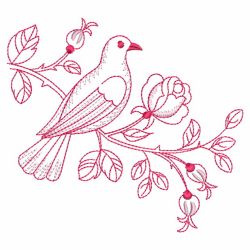 Vintage Roses and Doves 05(Lg) machine embroidery designs