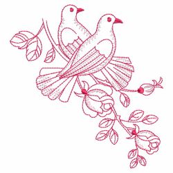 Vintage Roses and Doves 08(Md) machine embroidery designs