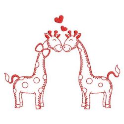 Redwork Cute Zebra 09(Lg)