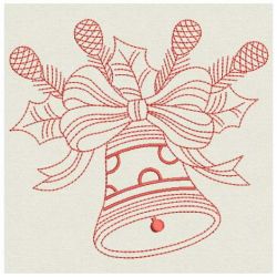 Redwork Christmas 2 02(Md) machine embroidery designs