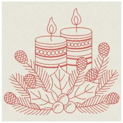 Redwork Christmas 2 03(Md) machine embroidery designs