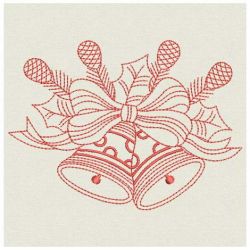 Redwork Christmas 2 04(Md) machine embroidery designs