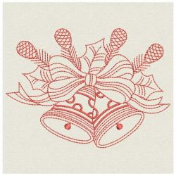 Redwork Christmas 2 04(Lg) machine embroidery designs