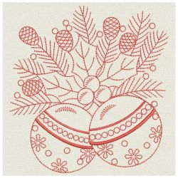 Redwork Christmas 2 05(Lg) machine embroidery designs