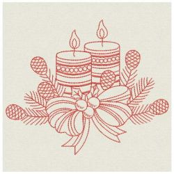 Redwork Christmas 2 07(Md) machine embroidery designs