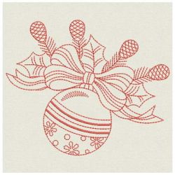 Redwork Christmas 2 08(Md) machine embroidery designs