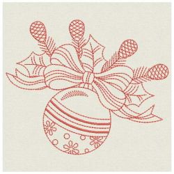 Redwork Christmas 2 08(Lg) machine embroidery designs