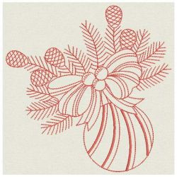 Redwork Christmas 2 11(Lg) machine embroidery designs