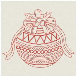 Redwork Christmas 2 12(Lg) machine embroidery designs