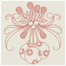 Redwork Christmas 2 13(Md) machine embroidery designs