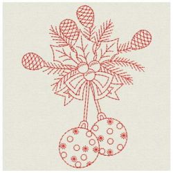 Redwork Christmas 2 14(Sm) machine embroidery designs